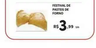 Supermercado Vitorino Festival de pasteis de forno oferta
