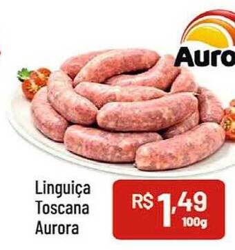 Supermercados Goes Linguiça toscana aurora oferta