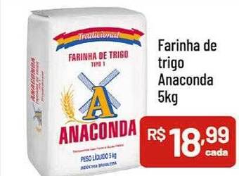 Supermercados Goes Farinha de trigo anaconda oferta