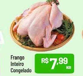 Supermercados Goes Frango inteiro congelado oferta