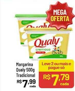 Supermercados Goes Margarina qualy tradicional oferta