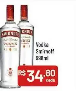 Supermercados Goes Vodka smirnoff oferta