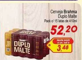 Villefort Atacadista Cerveja brahma duplo malte oferta