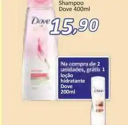 Supermercados Savegnago Shampoo Dove 400ml oferta