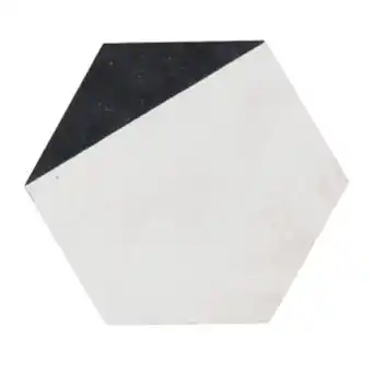 Leroy Merlin Ladrilho hidráulico hexagonal papagaio branco 21x18cm oficina yby oferta