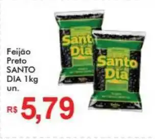 Feijão Preto Santo Dia 1kg