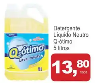 Detergente Liquido Neutro Q-otimo 5L
