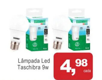 Mineirão Atacarejo Lampada LED Taschibra 9W oferta