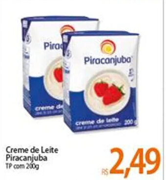 Atacadão Creme de Leite Piracanjuba 200g oferta