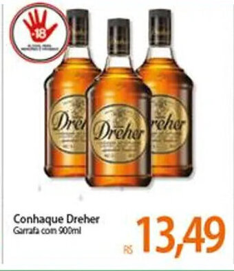 Atacadão Conhaque Dreher 900ml oferta