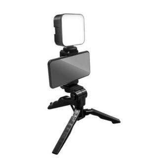Casa Freitas Kit vlog com tripé e luz led para smartphone multilaser - ac401 oferta