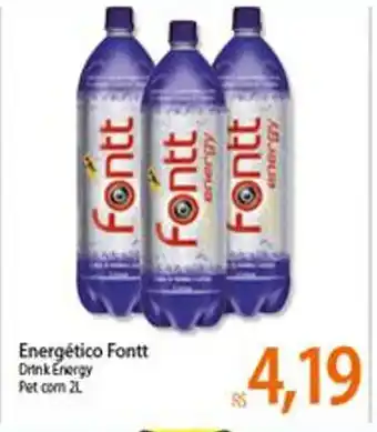 Atacadão Energetico Fontt 2L oferta
