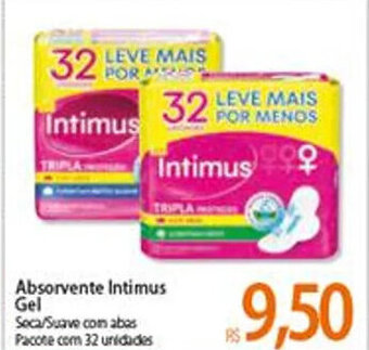 Atacadão Absorvente Intimus Gel oferta