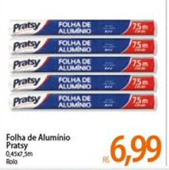 Atacadão Folha de Aluminio Pratsy oferta