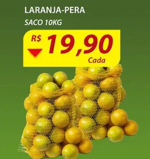 Assaí Atacadista Laranja Pera saco 10kg oferta