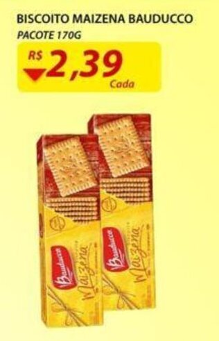 Biscoito Maizena Bauducco 170g