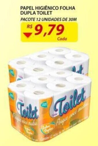 Assaí Atacadista Papel Higiénico Folha Dupla Toilet oferta