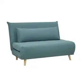Sofá-cama 2 lugares casal génova azul