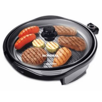Novo Mundo Grill mondial cook & grill 40 premium, 1200w, coletor de gordura, grelha removível, preto - g-03 oferta