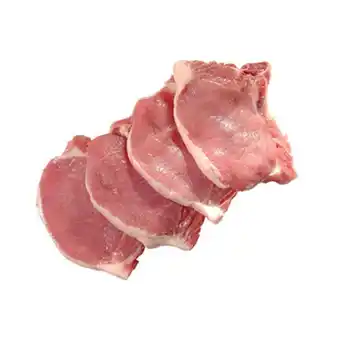 Atacadão Bisteca suína congelada por kg - pamplona oferta