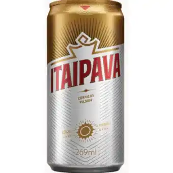 Atacadão Cerveja lata 269ml - itaipava oferta