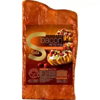 Atacadão Bacon em manta por kg - sadia oferta