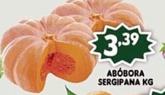 Supermercados Cristal Abobora Sergipana 1kg oferta