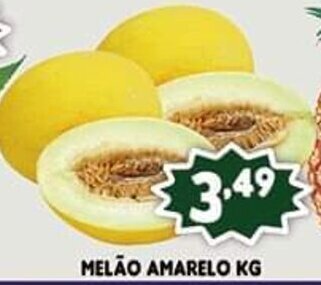 Supermercados Cristal Melao Amarelo 1kg oferta