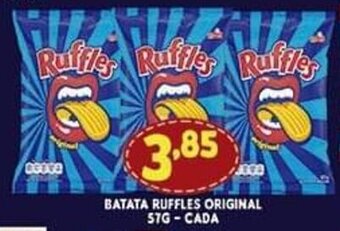 Batata Ruffles Original 57g cada