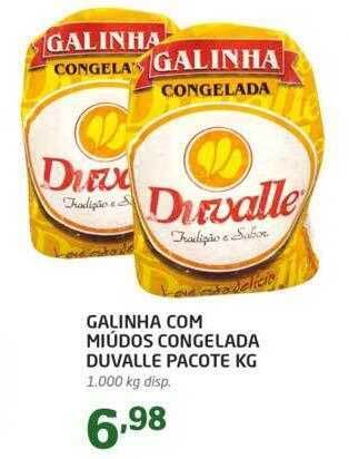 Cooper Galinha com miúdos congelada duvalle oferta