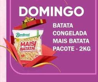 Batata congelada mais batata