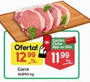 Supermercados Princesa Carré suíno kg oferta