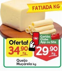 Supermercados Princesa Queijo muçarela kg oferta