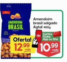 Supermercados Princesa Amendoim brasil salgado agtal 400g oferta