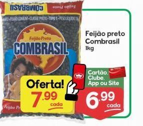 Feijão preto combrasil 1kg