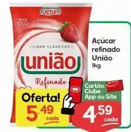 Supermercados Princesa Açúcar refinado união 1kg oferta