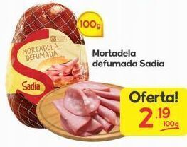 Supermercados Princesa Mortadela defumada sadia 100g oferta