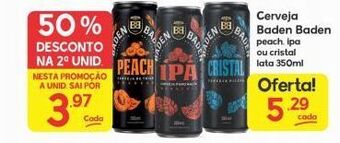 Cerveja baden baden 350ml