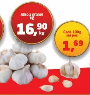 Tenda Atacado Alho kg oferta