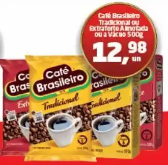 Tenda Atacado Café brasileiro tradicional ou extraforte 500g oferta