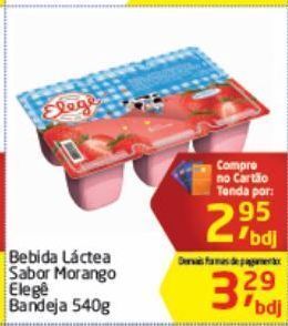 Tenda Atacado Bebida láctea elegê 540g oferta