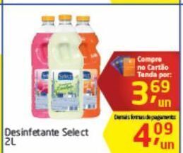 Tenda Atacado Desinfetante select 2l oferta