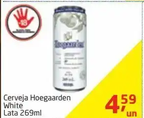 Tenda Atacado Cerveja hoegaarden white lata 269ml oferta