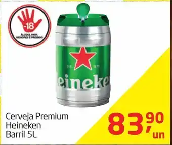 Cerveja heineken 5l