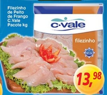 Supermercados Guanabara Filezinho de Peito de Frango C.Vale pacote 1kg oferta