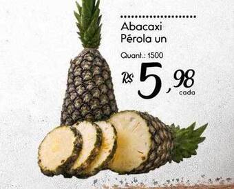 Giassi Supermercados Abacaxi pérola un oferta