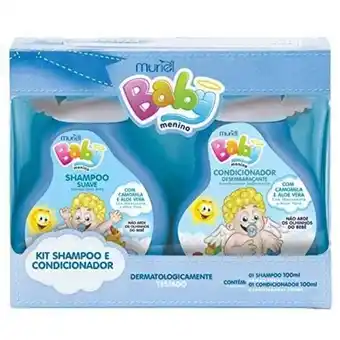 Supermercados Mateus Kit baby shampoo + condicionador 100ml oferta