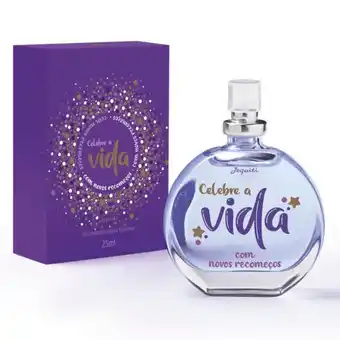 Jequiti Coleção celebre a vida com novos recomeços desodorante colônia feminina jequiti, 25 ml oferta