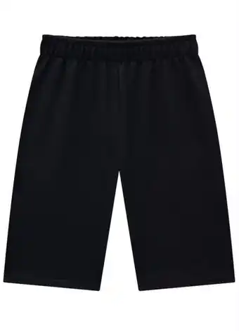 Kyly - bermuda infantil menino preto