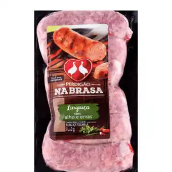 Extrabom Supermercados Linguiça perdigão na brasa toscana com alho e ervas 600g oferta